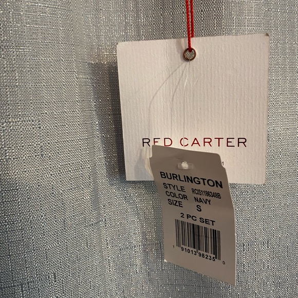 NWT Top RED CARTER Women Girl
Smocked Off the Shoulder Blue Red
Swim  Size Small - Picture 3 of 6